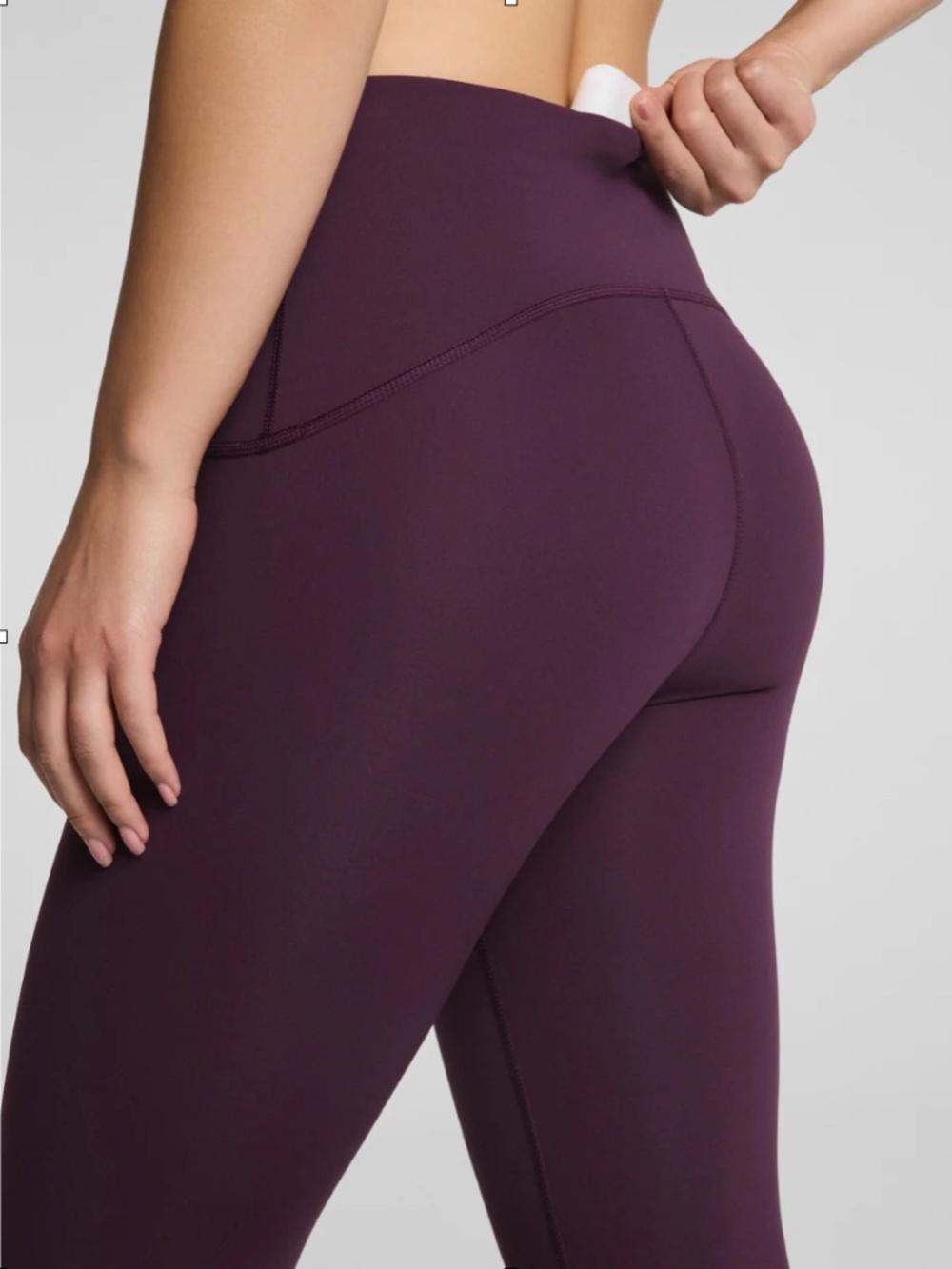 SPANXshape Booty Boost Leggings in Blackberry Size 2XL - Picture 4 of 10